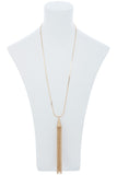 Fringe Tassle Pendant Necklace